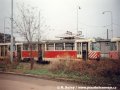 Již vyřazený sněhový pluh T3 ev.č.5541 čeká na likvidaci v areálu nádraží ČD Praha - Smíchov. | 19.11.1995