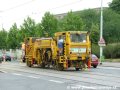 Podbíječka Plasser & Theurer 08-275 ZW při rekonstrukci tratě v Koněvově ulici | 3.8.2006